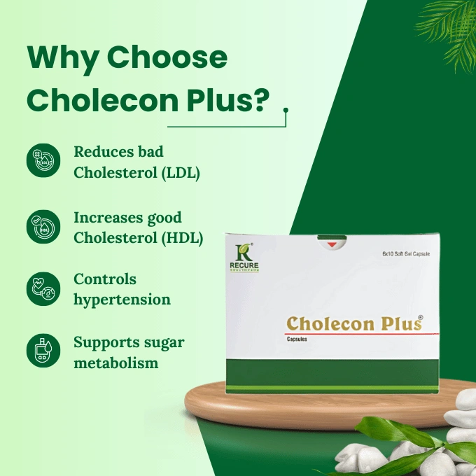 Cholecon Plus Pack of 60 - Ayurvedic Medicine for Cholesterol Management - Image 6